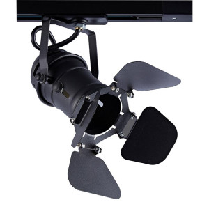 SPOT ΡΑΓΑΣ 2 ΚΑΛΩΔΙΩΝ ΤΥΠΟΥ B PAR16 3~10W - GU10 - BLACK