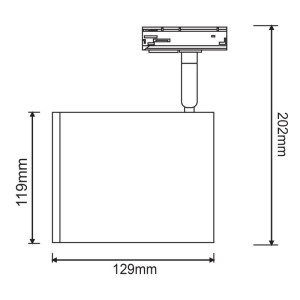 SPOT ΡΑΓΑΣ 2 ΚΑΛΩΔΙΩΝ ΤΥΠΟΥ B ES111 15W - GU10 - GREY