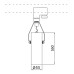 SPOT ΡΑΓΑΣ 4 ΚΑΛΩΔΙΩΝ PIPER LED 10W - 3000K - IP20 - WHITE