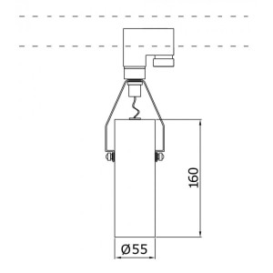 SPOT ΡΑΓΑΣ 4 ΚΑΛΩΔΙΩΝ PIPER LED 10W - 3000K - IP20 - GREY