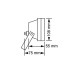 SPOT TOIXOY BRASS SALSA 10W - GX53 - IP65 - ΟΞΥΝΤΕ