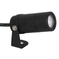 SPOT TOIXOY & ΕΔΑΦΟΥΣ MINIMAL ABS 3W - ΜΑΥΡΟ - IP65