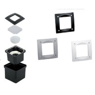 SPOT ΧΩΝΕΥΤΟ ΕΝΤΟΙΧΙΣΜΕΝΟ TETRA GX53 - ΛΕΥΚΟ - IP65