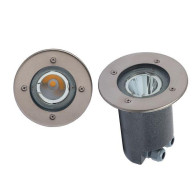 SPOT ΧΩΝΕΥΤΟ ΑΛΟΥΜΙΝΙΟΥ BOLO ROUND LED 4W - 4000K - ΙΝΟΧ 304 - IP65