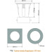 SPOT ΧΩΝΕΥΤΟ ΑΛΟΥΜΙΝΙΟΥ SIRINA ROUND LED 33W - 4000K - W-B-T - IP65