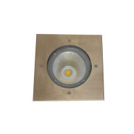 SPOT ΧΩΝΕΥΤΟ ΑΛΟΥΜΙΝΙΟΥ SIRINA SQUARE LED 33W - 4000K - NIKEL MAT - IP65