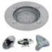 SPOT ΧΩΝΕΥΤΟ ΑΛΟΥΜΙΝΙΟΥ SIRINA ROUND 75W - 230V - ES111 - GU10 - W-B-T - IP65