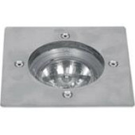 SPOT ΧΩΝΕΥΤΟ ΑΛΟΥΜΙΝΙΟΥ SIRINA SQUARE 80W - 230V - PAR30 - E27 - INOX304 - IP65