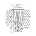 SPOT ΧΩΝΕΥΤΟ ΑΛΟΥΜΙΝΙΟΥ SIRINA SQUARE 80W - 230V - PAR30 - E27 - INOX304 - IP65