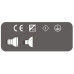 SPOT ΧΩΝΕΥΤΟ ΑΛΟΥΜΙΝΙΟΥ BOLO SQUARE - GU10 - 230V - NIKEL MAT - IP65