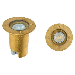SPOT ΧΩΝΕΥΤΟ & ΕΔΑΦΟΥΣ BRASS BOLO 50W - GU10 - IP65