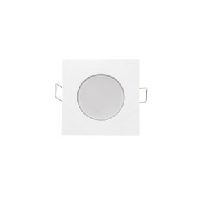 SPOT ΧΩΝΕΥΤΟ ΜΠΑΝΙΟΥ SQUARE SMD LED 5W - 4000K - ΛΕΥΚΟ - IP65
