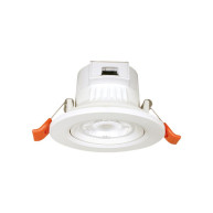 SPOT ΧΩΝΕΥΤΟ ΠΛΑΣΤΙΚΟ FALKO ROUND 3 IN 1 LED SMD 7W CCT WHITE - IP20