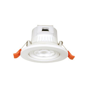 SPOT ΧΩΝΕΥΤΟ ΠΛΑΣΤΙΚΟ FALKO ROUND 3 IN 1 LED SMD 7W CCT WHITE - IP20