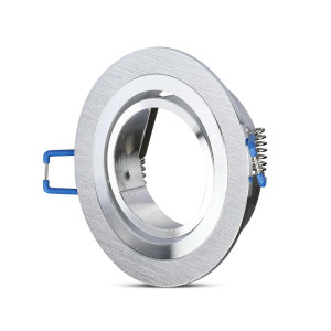 SPOT ΧΩΝΕΥΤΟ PURE ALUMINIUM ROUND - SILVER I - GU10