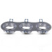 SPOT ΧΩΝΕΥΤΟ PURE ALUMINIUM ROUND - SILVER III - 3xGU10