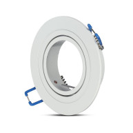 SPOT ΧΩΝΕΥΤΟ PURE ALUMINIUM ROUND - WHITE I - GU10