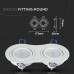 SPOT ΧΩΝΕΥΤΟ PURE ALUMINIUM ROUND - WHITE II - 2xGU10