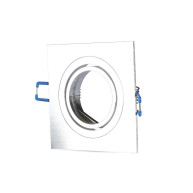 SPOT ΧΩΝΕΥΤΟ PURE ALUMINIUM SQUARE - SILVER I - GU10