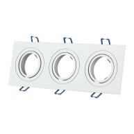 SPOT ΧΩΝΕΥΤΟ PURE ALUMINIUM SQUARE - WHITE III - 3xGU10