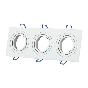 SPOT ΧΩΝΕΥΤΟ PURE ALUMINIUM SQUARE - WHITE III - 3xGU10