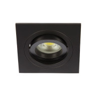 SPOT ΧΩΝΕΥΤΟ PURE ALUMINIUM SQUARE - BLACK I - GU10