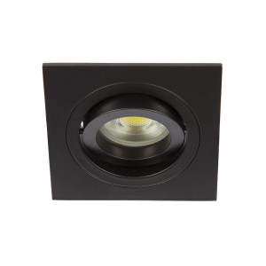 SPOT ΧΩΝΕΥΤΟ PURE ALUMINIUM SQUARE - BLACK I - GU10
