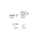 SPOT ΧΩΝΕΥΤΟ PURE ALUMINIUM SQUARE - BLACK I - GU10