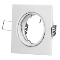 SPOT ΧΩΝΕΥΤΟ ALUMINIUM SQUARE KINHTO - WHITE - MR16