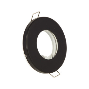 SPOT ΧΩΝΕΥΤΟ ΜΠΑΝΙΟΥ WC ROUND - ΟΠΗ 55mm - ΜΑΥΡΟ - MR16 - IP65