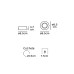 SPOT ΧΩΝΕΥΤΟ ΜΠΑΝΙΟΥ WC ROUND - ΟΠΗ 55mm - ΝΙΚΕΛ ΜΑΤ- MR16 - IP65
