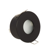 SPOT ΧΩΝΕΥΤΟ ΜΠΑΝΙΟΥ WC ROUND - ΟΠΗ 72mm - ΜΑΥΡΟ - MR16 - IP65