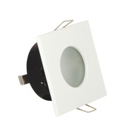 SPOT ΧΩΝΕΥΤΟ ΜΠΑΝΙΟΥ WC SQUARE - ΟΠΗ 72mm - ΛΕΥΚΟ - MR16 - IP65