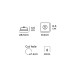 SPOT ΧΩΝΕΥΤΟ ΜΠΑΝΙΟΥ WC SQUARE - ΟΠΗ 72mm - ΝΙΚΕΛ ΜΑΤ - MR16 - IP65