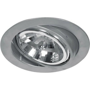 SPOT ΧΩΝΕΥΤΟ ΨΕΥΔΟΡΟΦΗΣ ΚΙΝΗΤΟ ITAL GREY 50W - G53 - AR111 - IP20