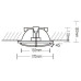 SPOT ΧΩΝΕΥΤΟ ΨΕΥΔΟΡΟΦΗΣ ΚΙΝΗΤΟ ITAL N-MAT 70/150W - HQI-T - G12 - IP20