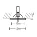 SPOT ΧΩΝΕΥΤΟ ΨΕΥΔΟΡΟΦΗΣ ΣΤΑΘΕΡΟ LEGO N-MAT 35/70W - G12 - HQI-T - IP20