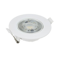 SPOT ΧΩΝΕΥΤΟ PLASTIC LYTOS ROUND 6in1 LED SMD 3W/5W/7W 3CCT WHITE IP20