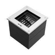 SPOT ΧΩΝΕΥΤΟ ΕΔΑΦΟΥΣ SONAX SQUARE -4 LED 20W IP67 IK10