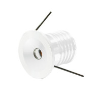 SPOT ΧΩΝΕΥΤΟ ΕΠΙΠΛΩΝ & ΓΥΨΟΣΑΝΙΔΑΣ Φ30 SMD LED 1W 12V DC 3000K CUT 24mm WHITE