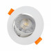 SPOT ΧΩΝΕΥΤΟ ΠΛΑΣΤΙΚΟ ECOLIGHT ROUND 6 IN 1 LED SMD 3W/5W/7W 3CCT WHITE IP20