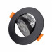 SPOT ΧΩΝΕΥΤΟ ΠΛΑΣΤΙΚΟ ECOLIGHT ROUND 6 IN 1 LED SMD 3W/5W/7W 3CCT BLACK IP20