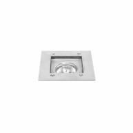 SPOT ΧΩΝΕΥΤΟ ΑΛΟΥΜΙΝΙΟΥ QUATRO - GU10 - 230V - NIKEL MAT - IP65
