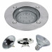 SPOT ΧΩΝΕΥΤΟ ΑΛΟΥΜΙΝΙΟΥ SIRINA ROUND 100W - 12V - AR111 - G53 - INOX304 - IP65