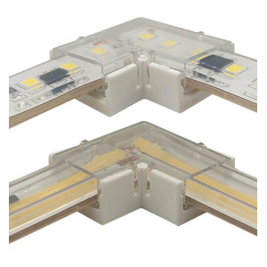 ΣΥΝΔΕΣΜΟΣ ΓΩΝΙΑΣ ΓΙΑ ΤΑΙΝΙΑ LED 220V-240V AC