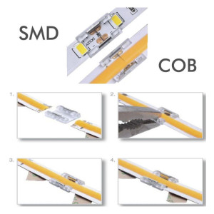ΣΥΝΔΕΣΜΟΣ ΕΥΘΕΙΑΣ ΓΙΑ ΤΑΙΝΙΑ LED 24V DC