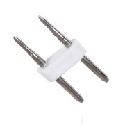 ΣΥΝΔΕΣΜΟΣ ΚΑΡΦΑΚΙ ΓΙΑ TUBE 360° & OVALE 120° NEON FLEX LED DC 24V & DC 230V 2 PIN