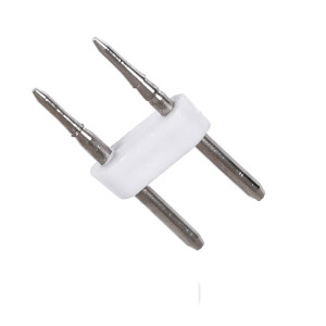 ΣΥΝΔΕΣΜΟΣ ΚΑΡΦΑΚΙ ΓΙΑ TUBE 360° & OVALE 120° NEON FLEX LED DC 24V & DC 230V 2 PIN