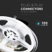 ΤΑΙΝΙΑ LED V-TAC 8W - 6500K - 12V - IP20