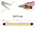 ΤΑΙΝΙΑ LED BRIDGELUX CHIP COB 12W/m - 2700K - 24V - 320LED/m - IP20